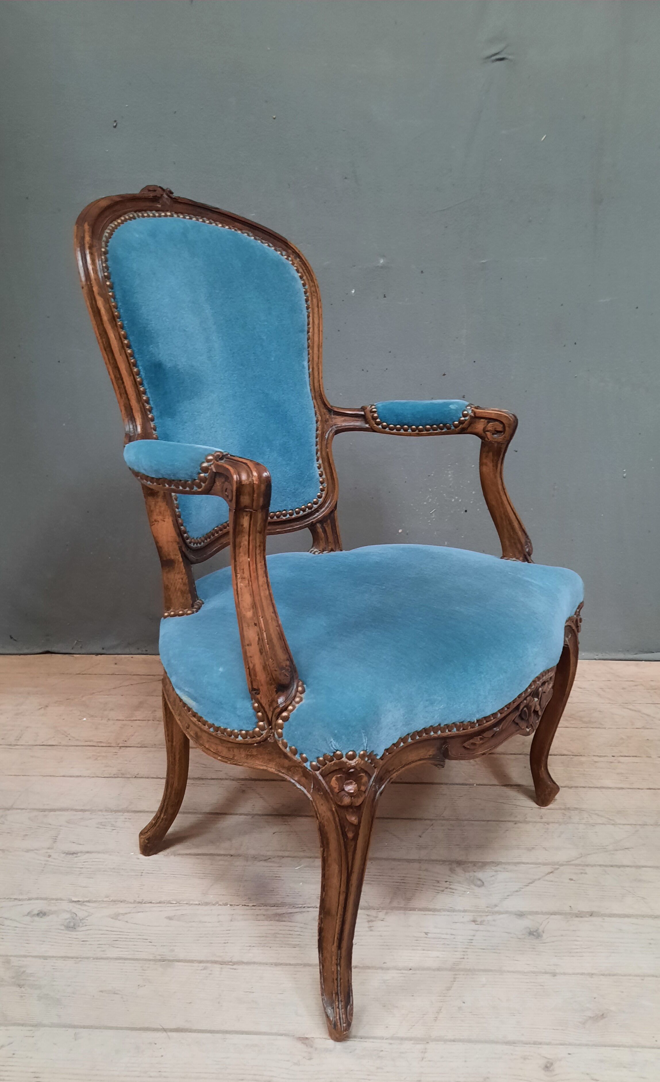 Pair of armchairs from the Louis XV period