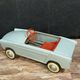 Simca pedal car in sheet metal painted around 1960 for decoration or collector