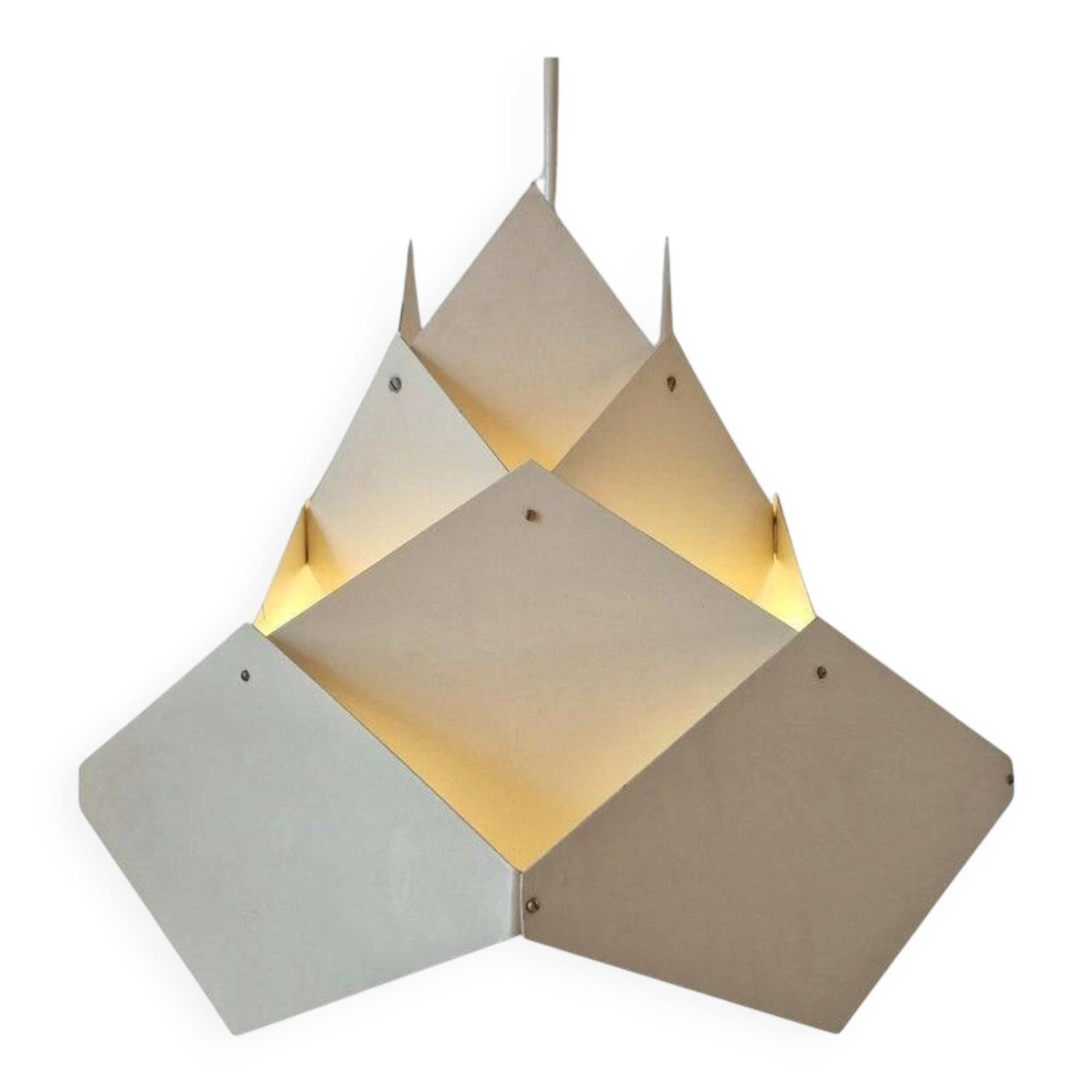 Rare Midcentury Design Pendant in Style of Preben Dal, Denmark, 1960s