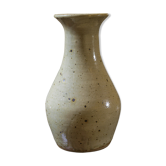 Pyrite sandstone vase by Jean Migeon in La Borne, 60s