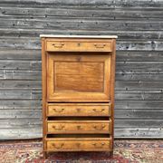Louis XVI period secretary in 18th century cherry