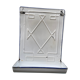 Enamel wall utensil holder