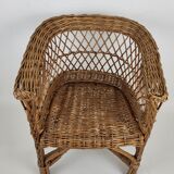Wicker children's chair