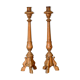 Pair of WOODEN candle holders Napoleon III