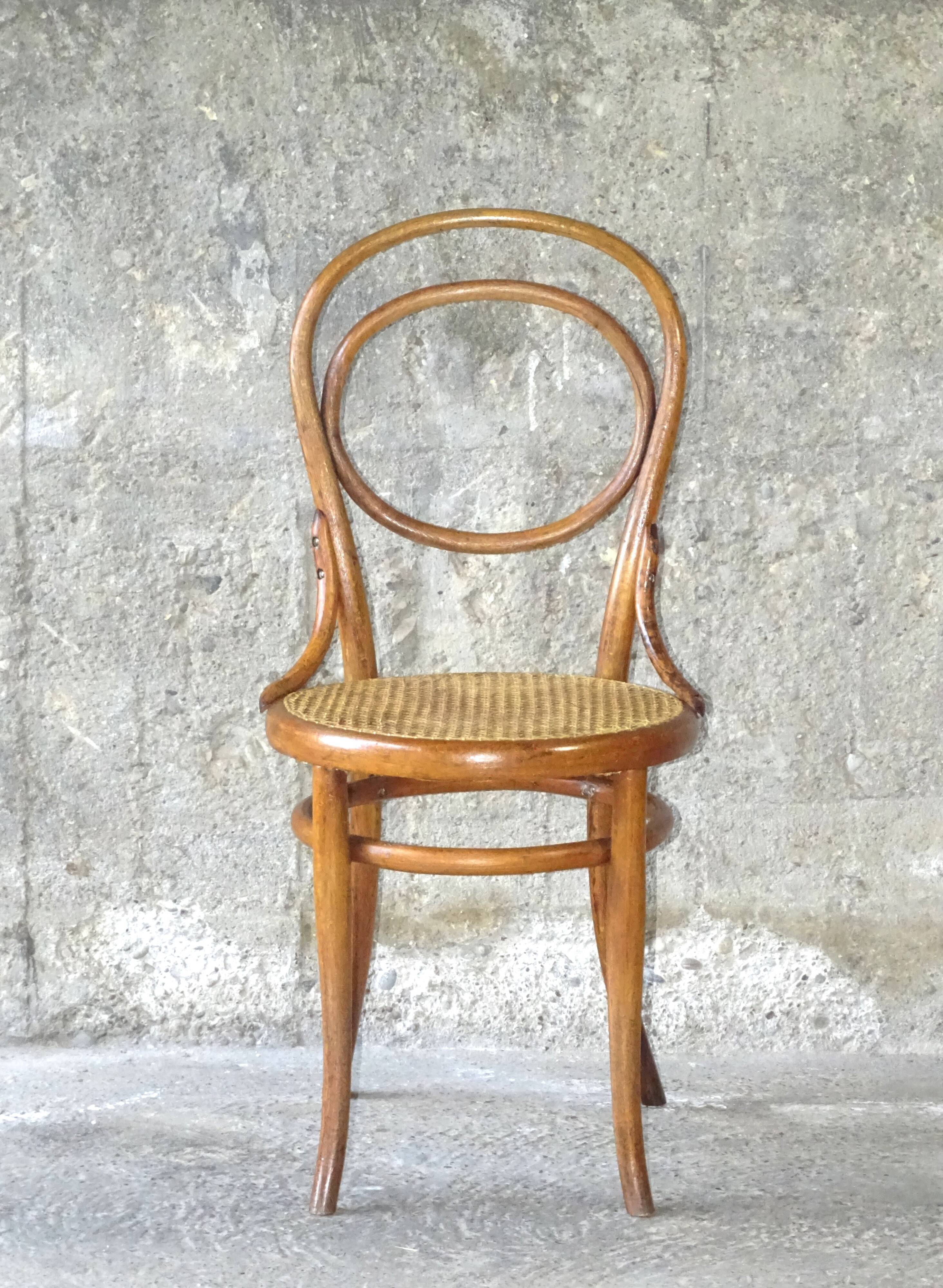 Vienne Thonet No.10 cannée bistro chair 1880