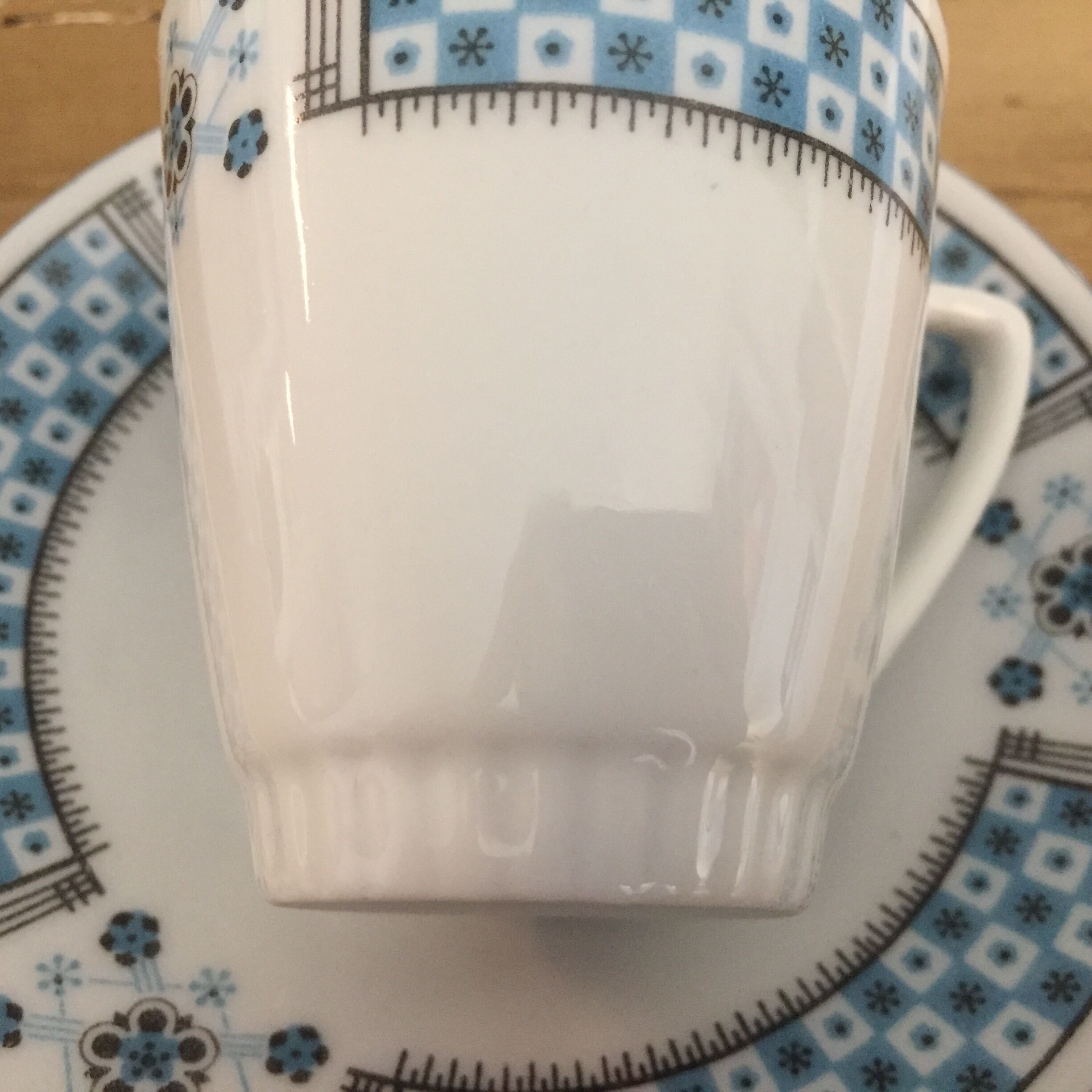 Coffee service China, 18 pieces