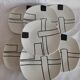Lot assiettes art moderne