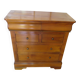 Petit meuble d’entrée-buffet d’appui-commode-Louis Philippe- 6 tiroirs