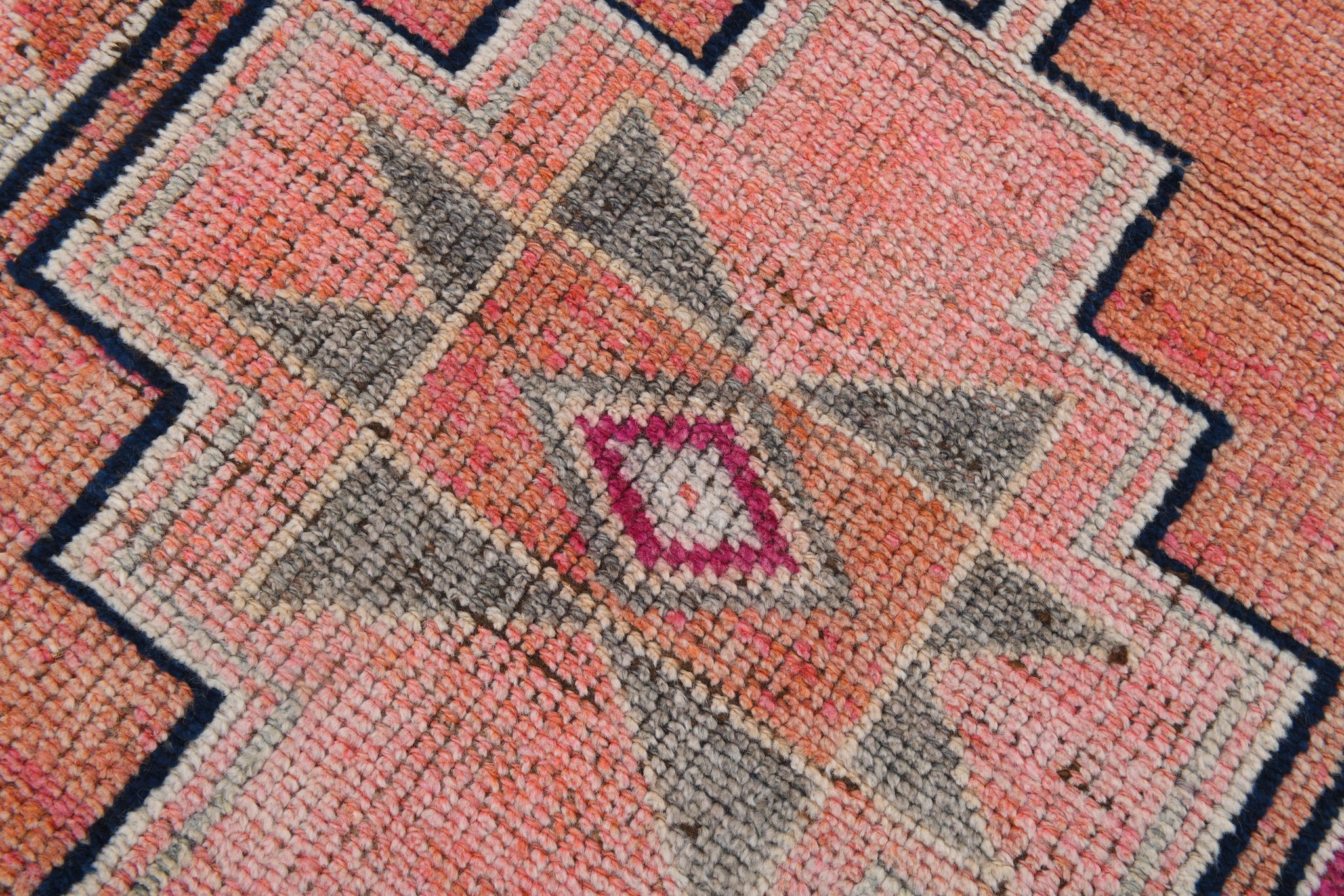 Tapis oriental vintage coureur 92x329cm