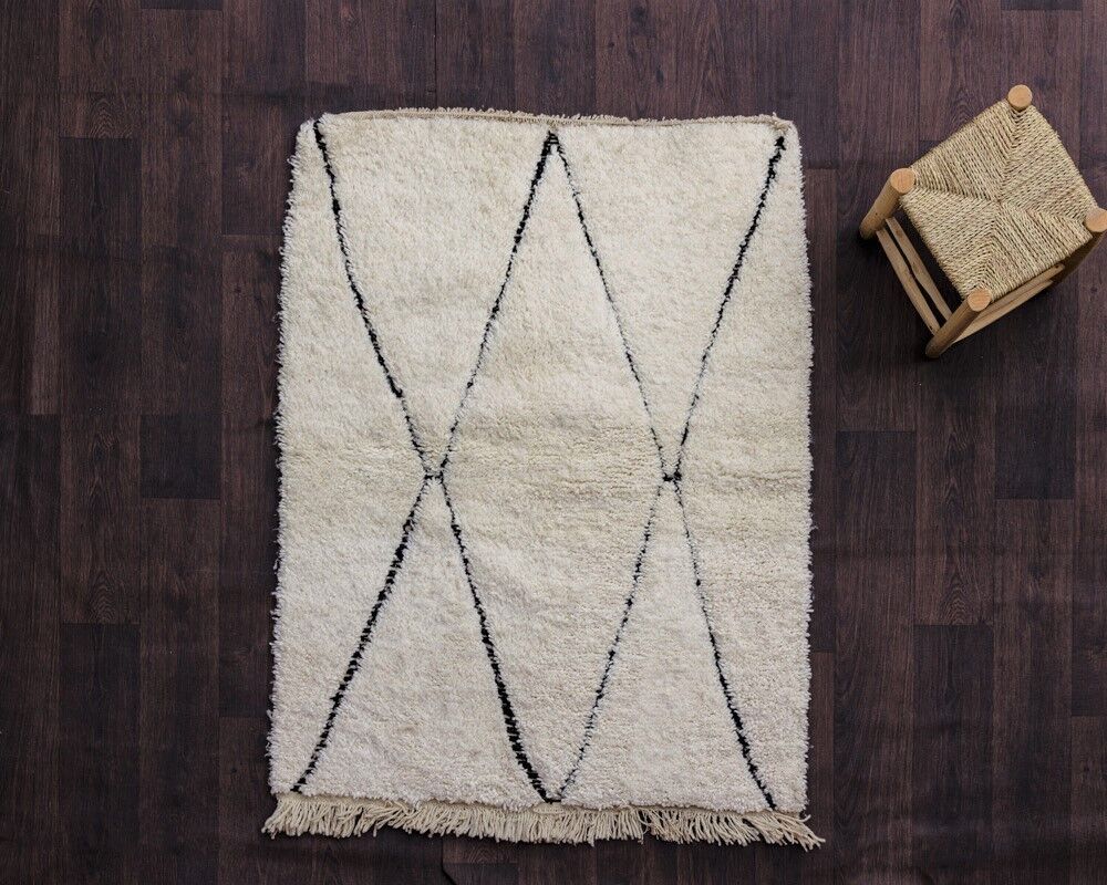 Berber carpet Losanges 110x140 cm