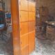 Shelves, bookcase with vintage sliding doors