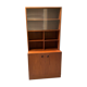 Library vintage teak showcase 1960
