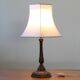 Vintage 1920s Danish table lamp in the style of Just Andersen Diskometal design