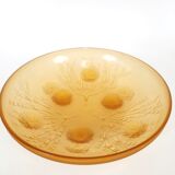 Centerpiece with 12 cups, opalescent glass, Sabino France 1930