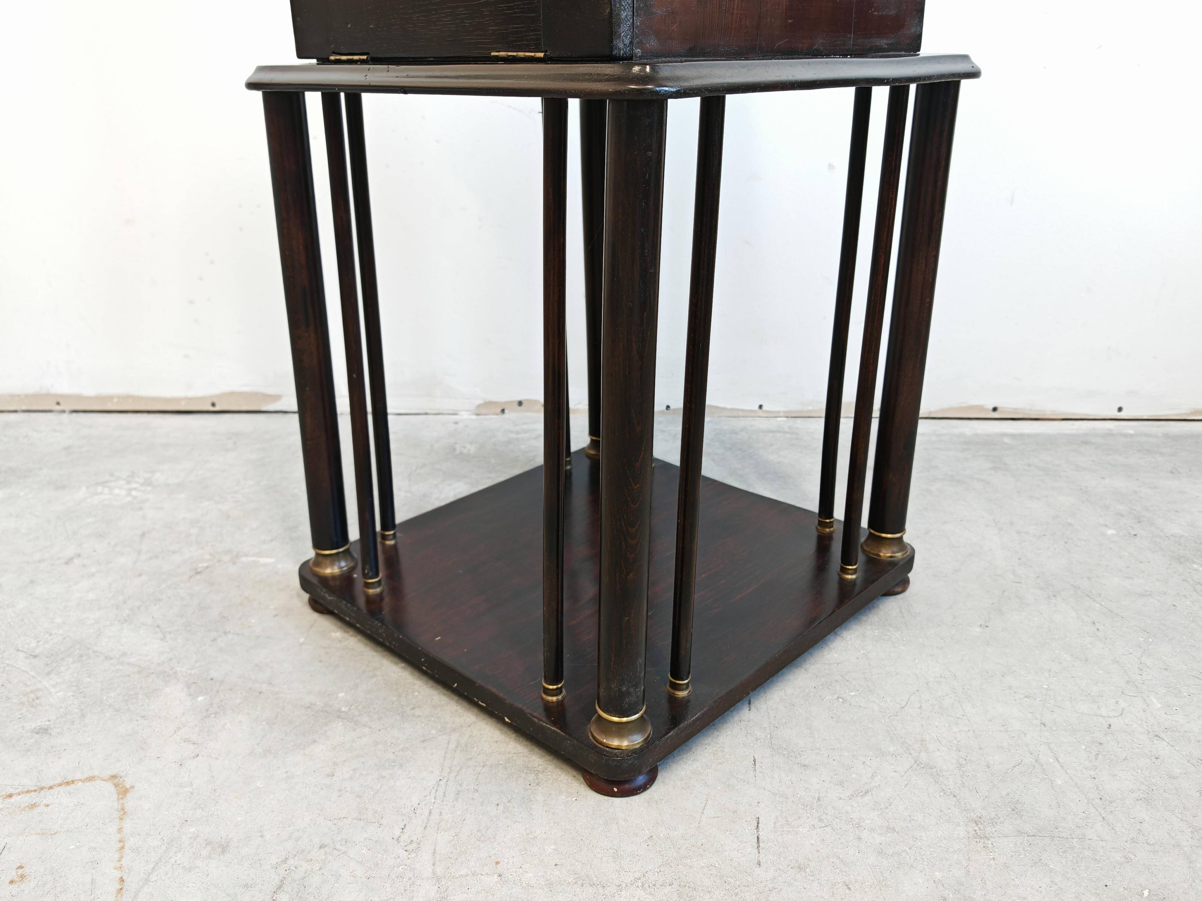 Antique Jugendstil Cigar Humidor Buffet circa 1910