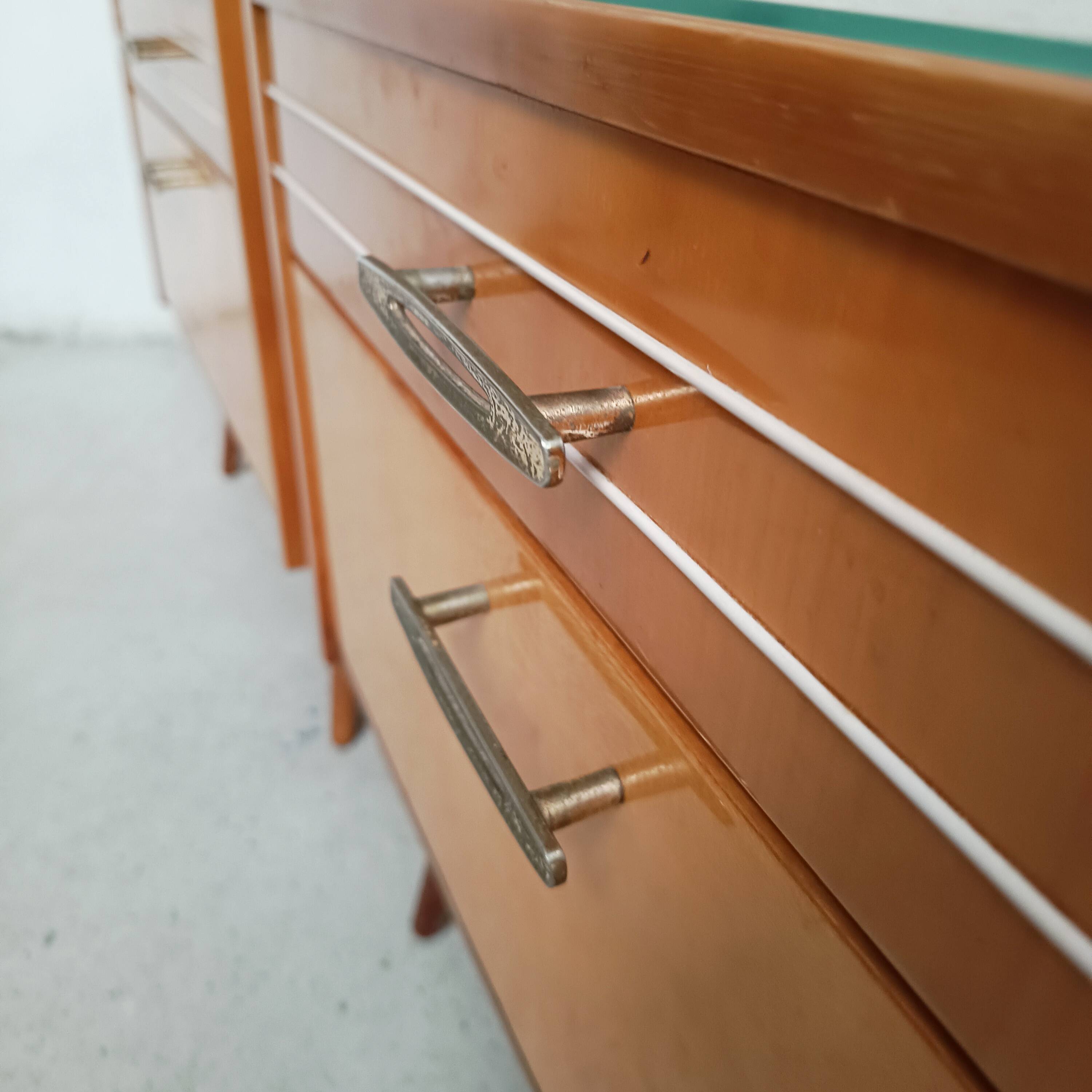 Pair of bedside tables, 1960