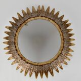 Mid-century Spanish flush mount sunburst