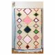 Wool rugs and colorful fabrics 145 x 91 cm