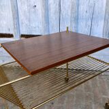 Vinyl rack service, brass magazine holders