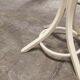 Perroquet porte manteau Baumann blanc 1970