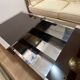 Willy Rizzo style coffee bar table