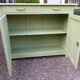 Low wood sideboard 2 doors
