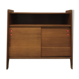 Library, buffet sliding doors, 50's
