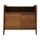 Library, buffet sliding doors, 50's
