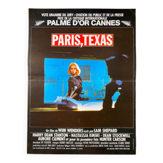 Affiche cinéma originale "Paris, Texas" Wim Wenders 40x60cm 1984