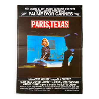 Original cinema poster "Paris, Texas" Wim Wenders 40x60cm 1984