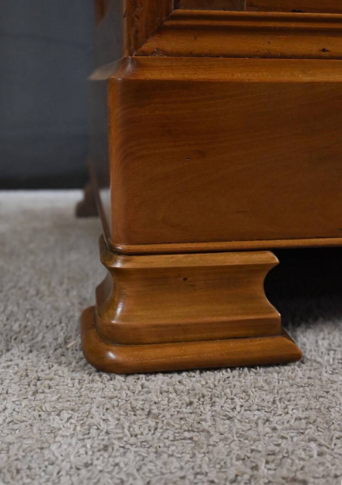 Small bonnetière in cherry wood, Louis Philippe style – late 19th century