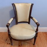 Executive chair, leatherette, XIXth