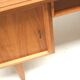 Vintage desk/executive desk with doors and drawers from the 1960s