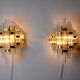 Pair of sconces, italy, 1970