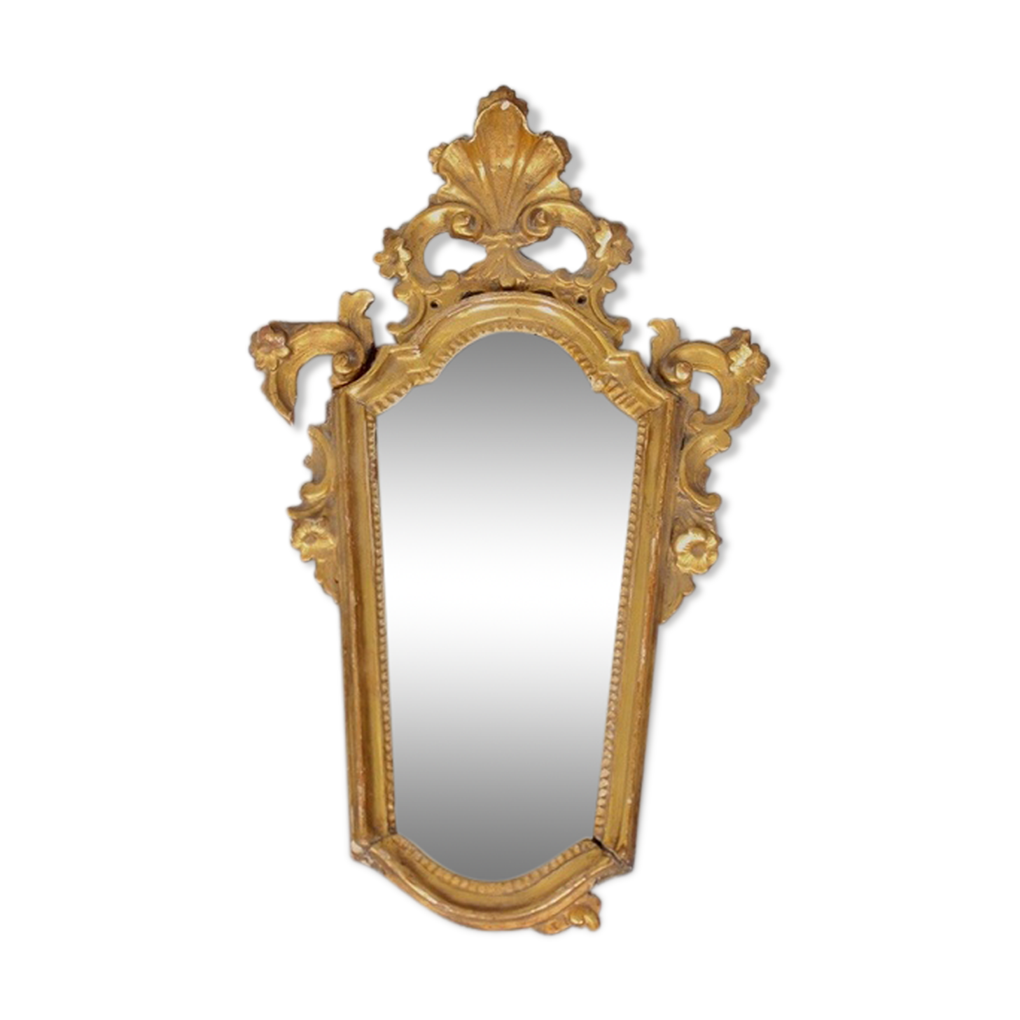 Italian mirror of the 19th century 31 x 61, 7cm