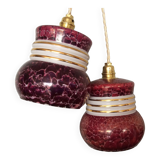 Vintage pendant lamps