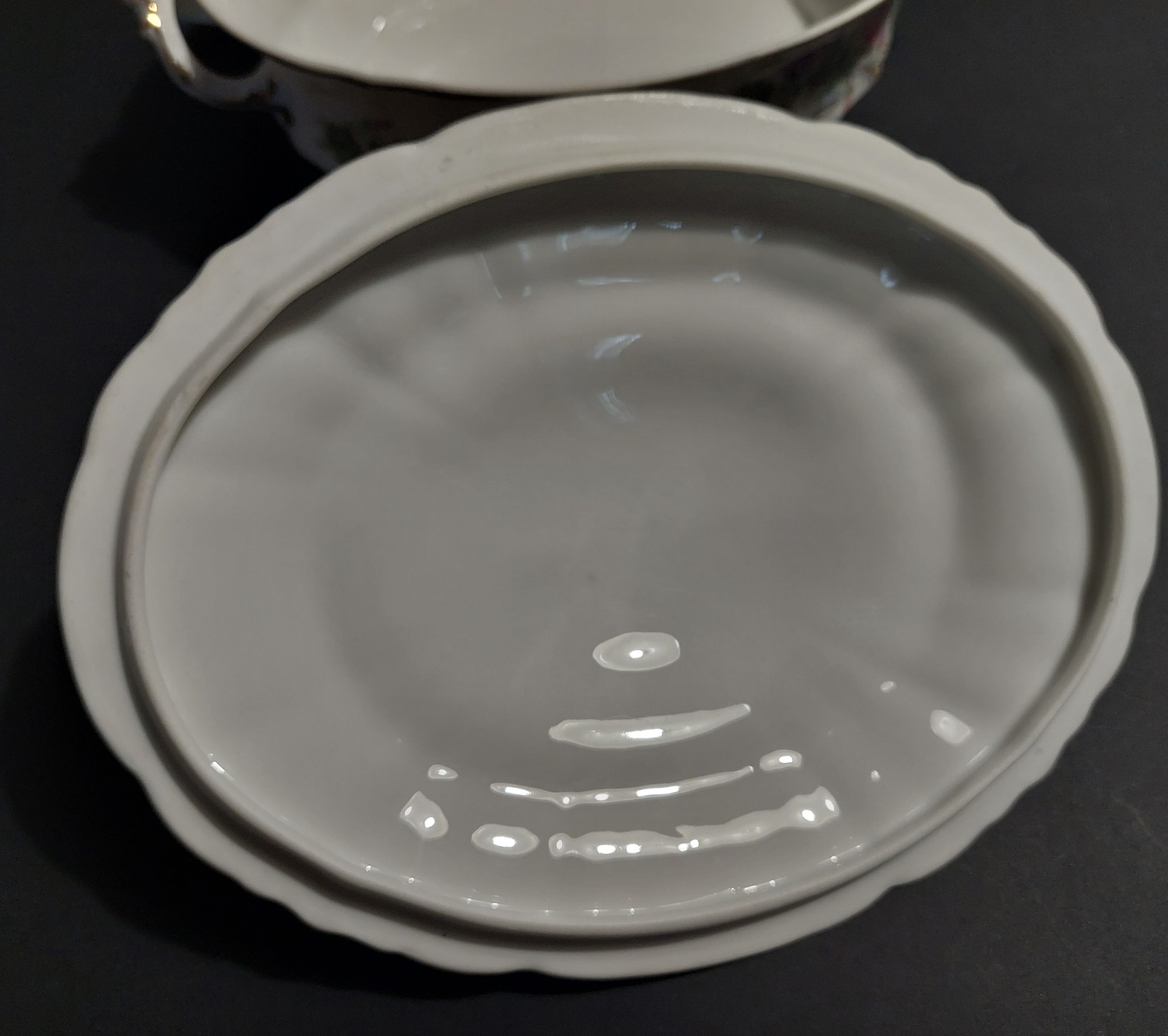 Vegetable soup tureen porcelain Limoges early twentieth century