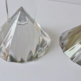 Crystal candlesticks