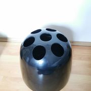 Black Dedalo Umbrella Stand by Artemide, Italian 1960s Design
