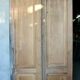 Pair of doors in oak 19th double face