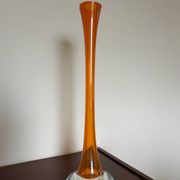 Grand vase soliflore verre Murano vintage