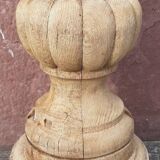 Solid oak column