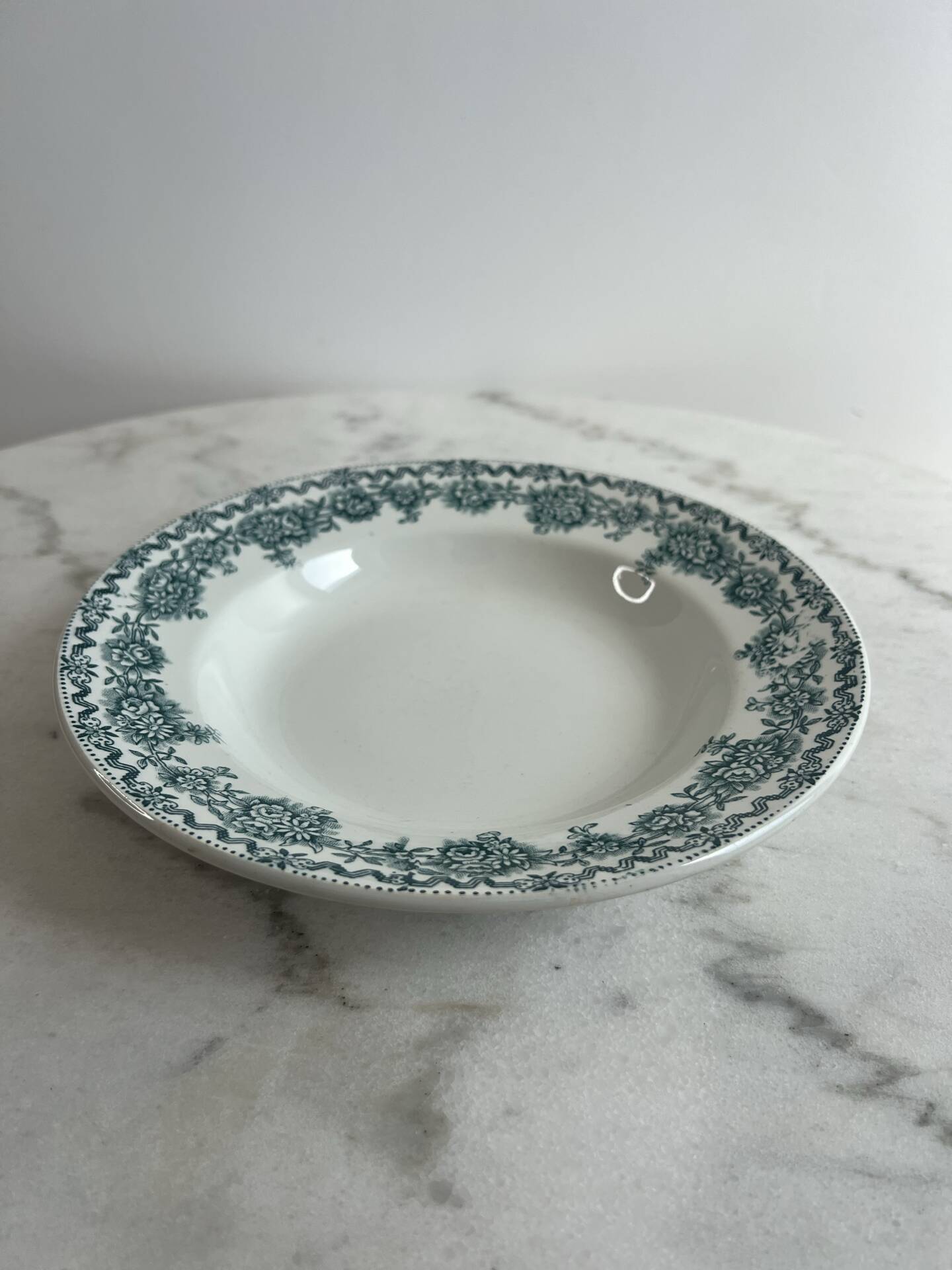 8 assiettes creuses Saint Amand collection Argenton