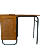 Cabinet and school desk