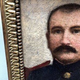 Table military portrait early 20th century