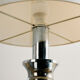 Chrome table lamp