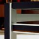 Steel and ceramic coffee table, Set of 2 (MK10681)