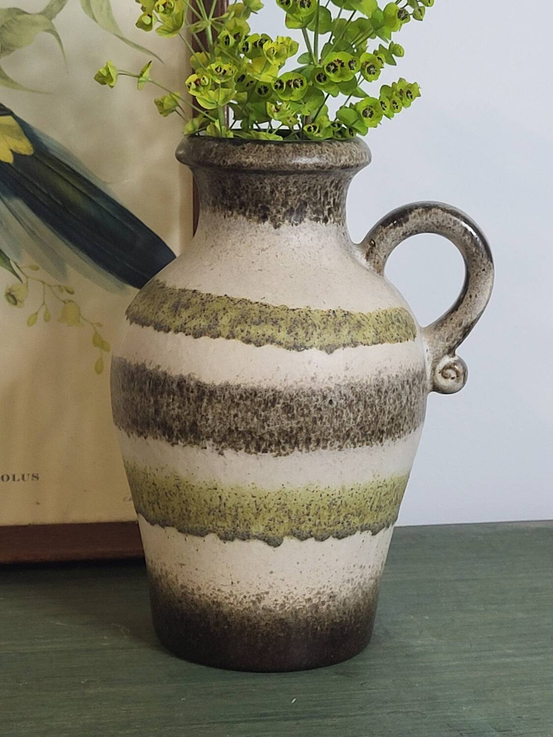 West germany jug vase