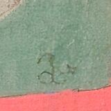 Peinture Art abstrait/Huile sur toile. Style Augustin Ubeda. 32 x 24cm