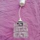 Suspension en verre bulle vintage